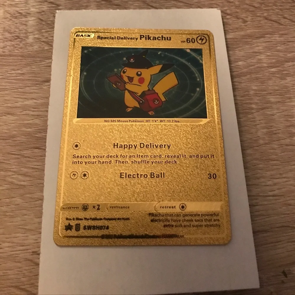 Pokemon | Other | Pokmon Tcg Special Delivery Pikachu Swsh Black Star Promo  Swsh74 Holo Promo | Poshmark
